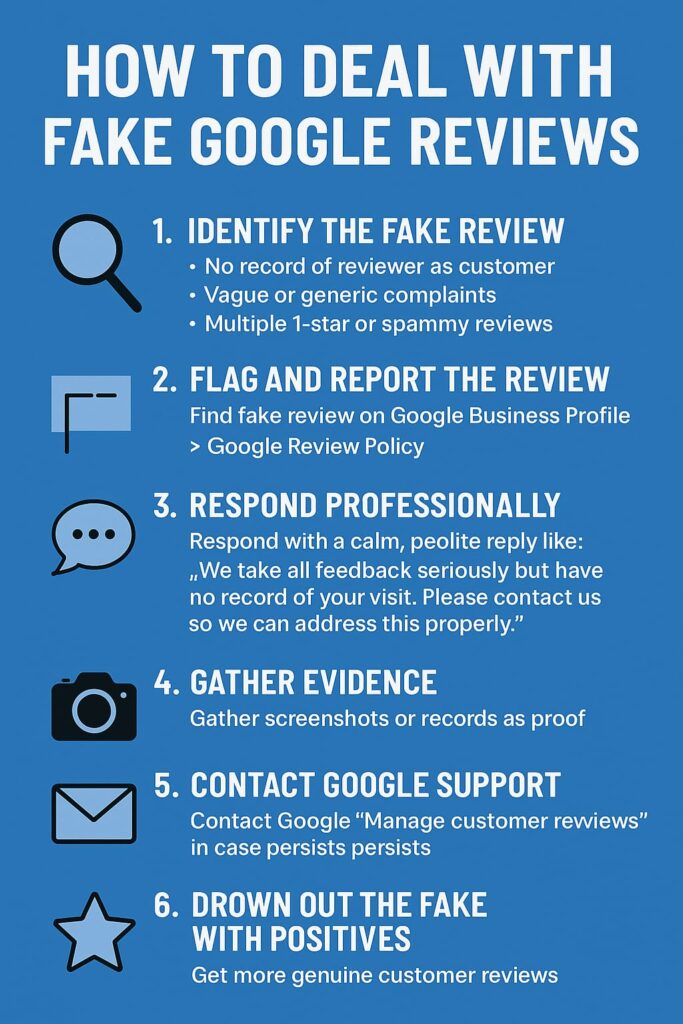 How To Deal With Fake Google Reviews
